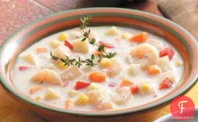 Sopa De Camarão Simples