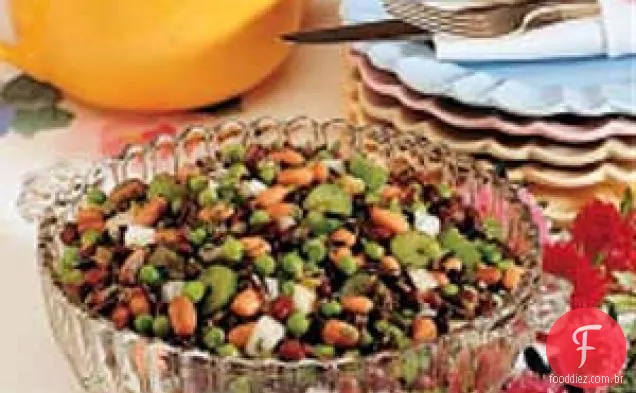 Salada De Arroz Com Dois Feijões