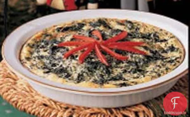 Tarte Suíça De Espinafre