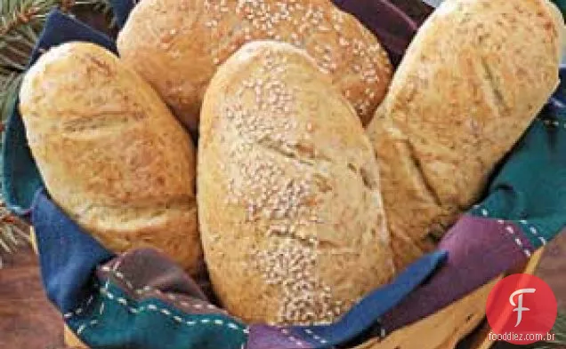Mini Pães Crocantes