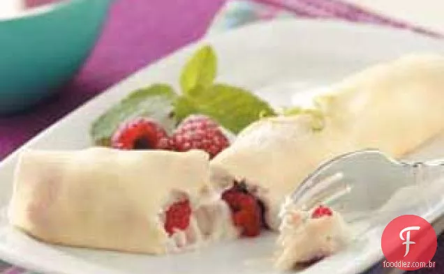 Crepes De Lima-Chave De Framboesa