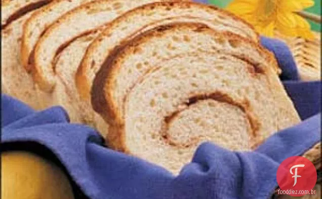 Pão De Pêra Com Canela E Redemoinho