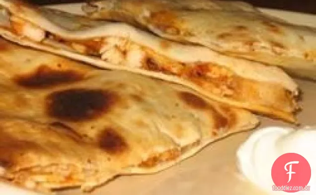 Quesadillas de frango do sapo