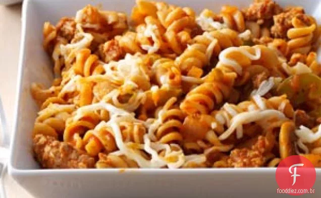 Salsicha Pizza Pasta