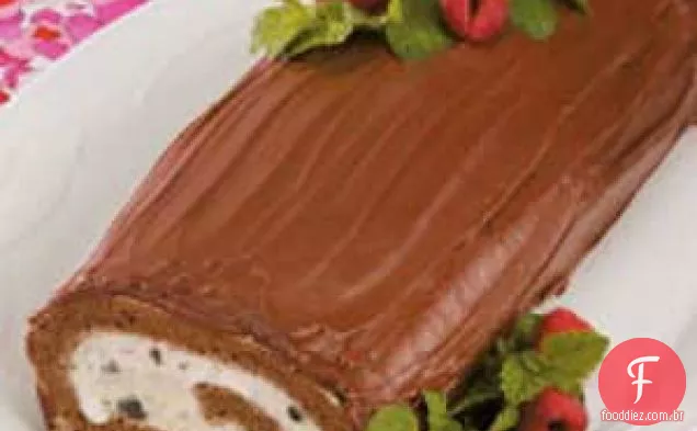 Chocolate Ice Cream Roll