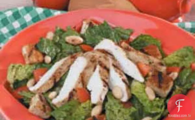 Salada Italiana De Frango Grelhado