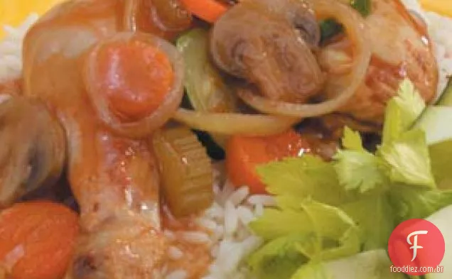 Frango com legumes