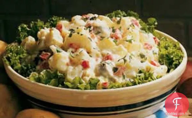 Salada De Batata Ao Estilo Rancho