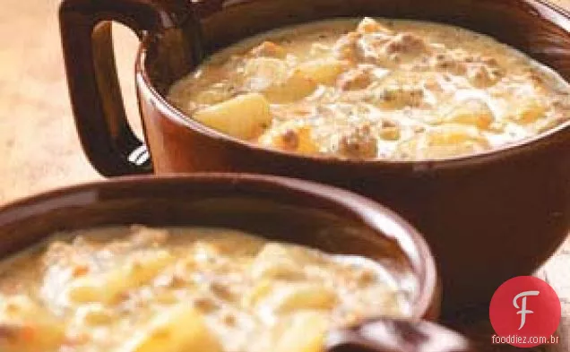 Sopa Cheeseburger
