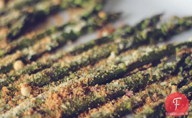 Espargos Torrados Com Parmesão