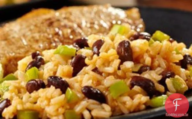Feijão e arroz mexicanos
