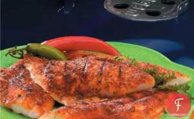 Peixe Temperado Grelhado