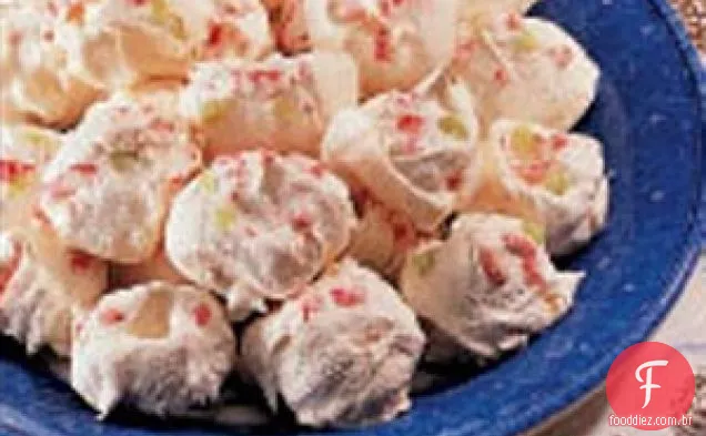 Merengues De Hortelã-Pimenta