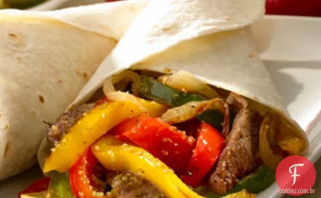 Fajitas De Bife Escaldante