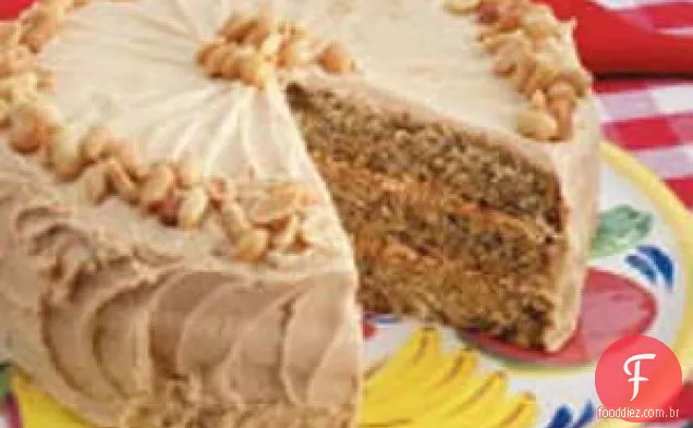 Bolo De Banana De Três Camadas