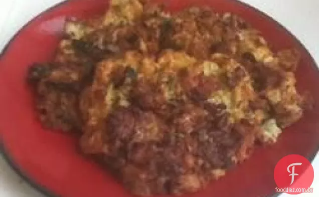 Bolinhos de abobrinha e amêijoas