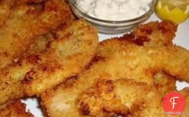 Amêijoas Fritas Panko-Empanadas