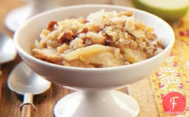 Sobremesa Crocante De Maçã Caramelo