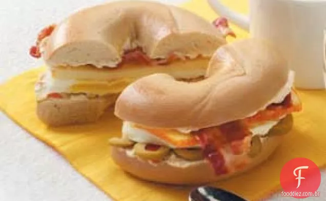 Bacon ' N ' Egg Bagels