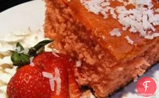 Bolo de morango e Glacê II