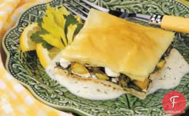 Espargos Spanakopita