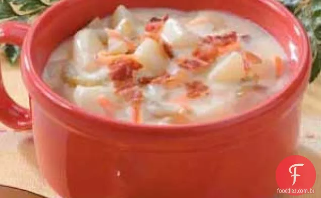 Sopa De Batata Com Bacon