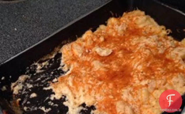 Mac e queijo cremoso saudável