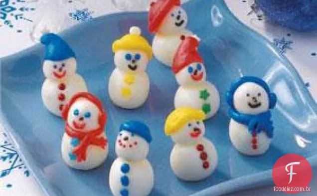 Bonecos De Neve Mentolados