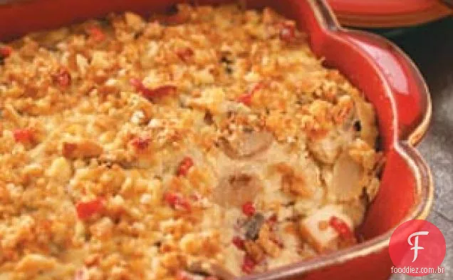 Caçarola De Frango Durante A Noite