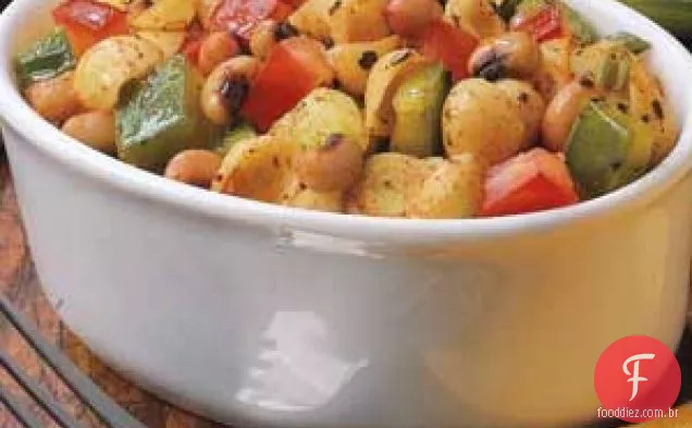 Salada De Ervilha De Olhos Pretos