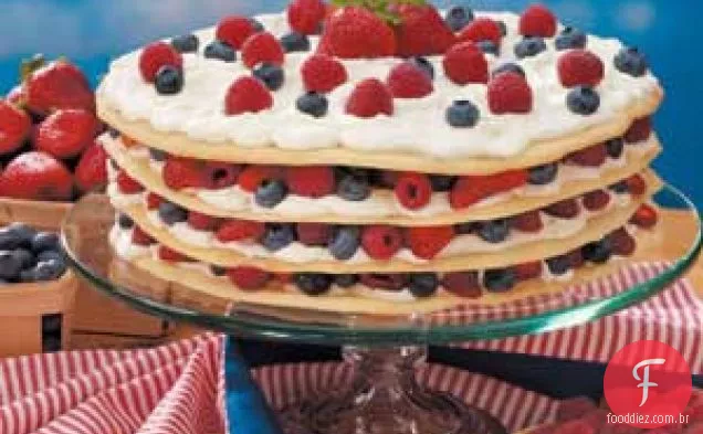 Berries ' N ' Cream Torte