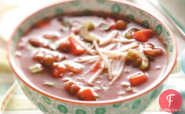 Sopa De Lentilha Ao Estilo Italiano