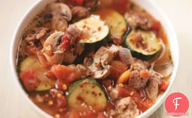 Salsicha Pizza Sopa