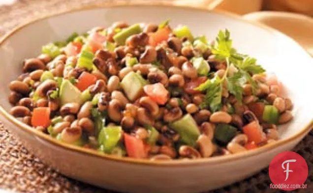 Salada De Ervilha De Olhos Pretos