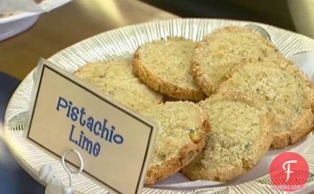 Biscoitos De Limão E Pistache