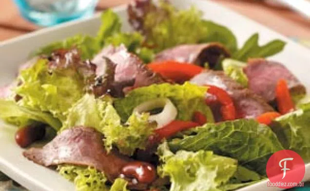 Salada De Bife Grelhado