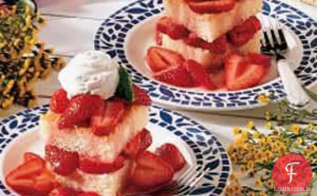 Bolo De Morango da mãe