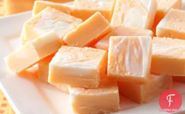 Fudge De Laranja Marmorizado