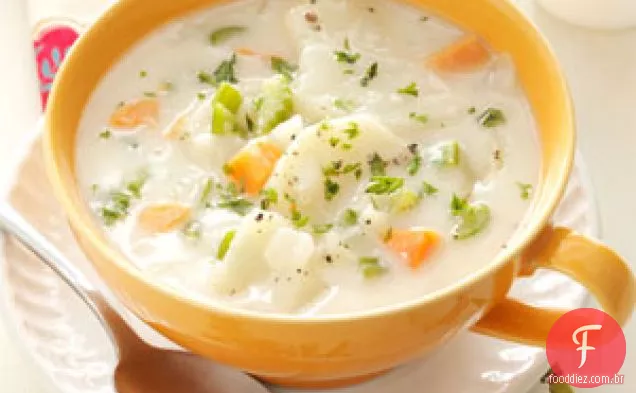 Sopa De Batata Saudável