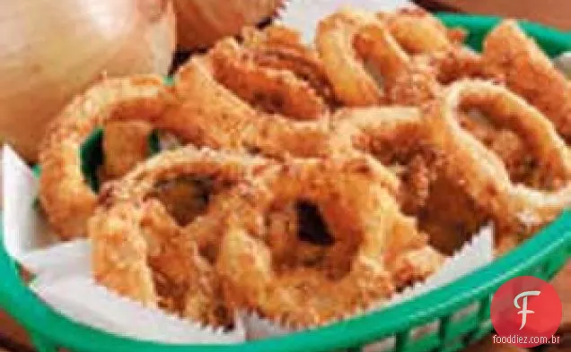 Rodelas De Cebola Fubá