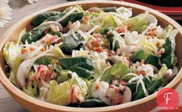 Salada Com Dois Queijos