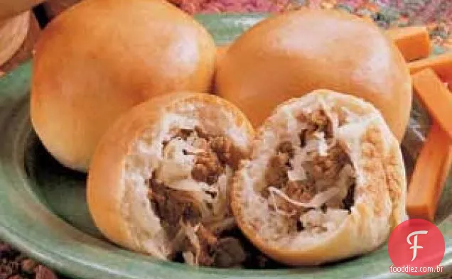 Pãezinhos De Carne De Chucrute
