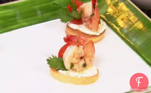 Camarão Crostini