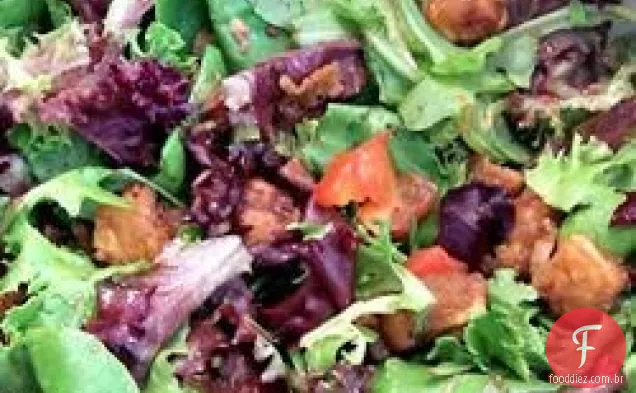 Incrível Salada De Tofu Crocante