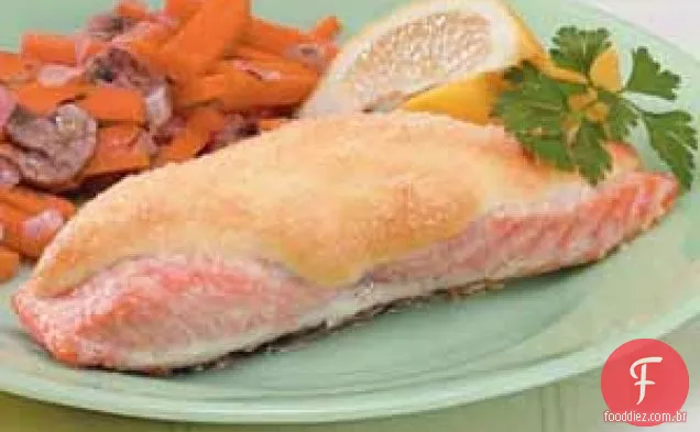 Salmão Coberto De Neve