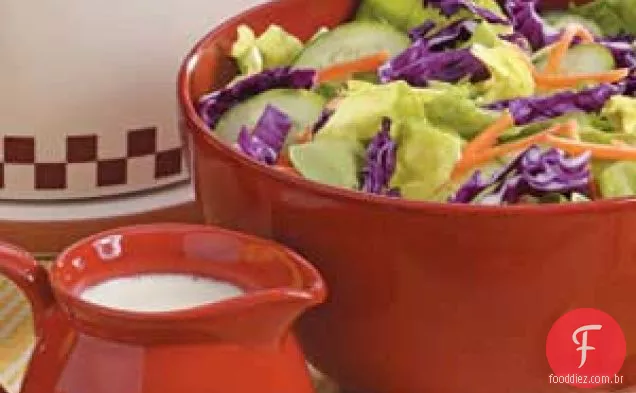 Molho Cremoso Para Salada