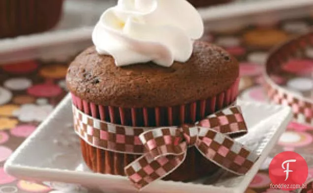 Cupcakes De Chocolate Com Trufas