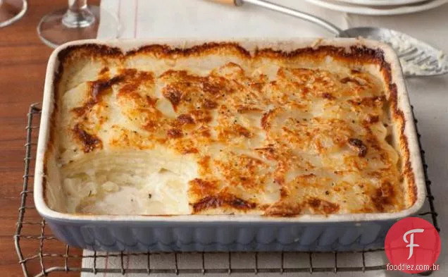 Gratinado De Batata Recortada