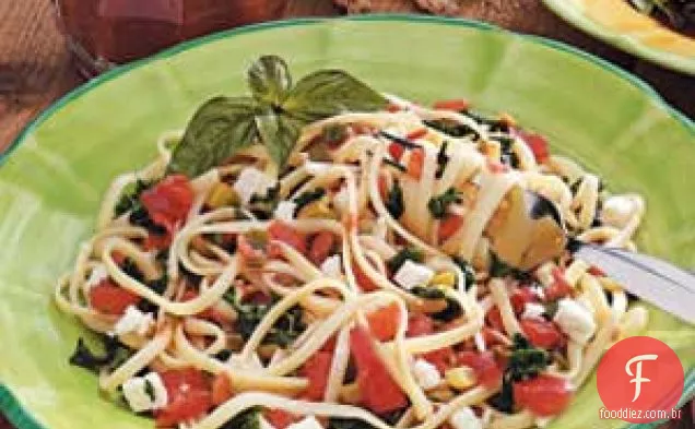 Espinafre Tomate Linguine