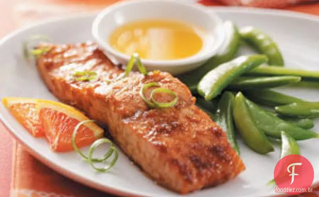 Salmão Laranja Balsâmico